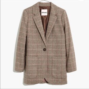 Madewell | Larsen Plaid Blazer